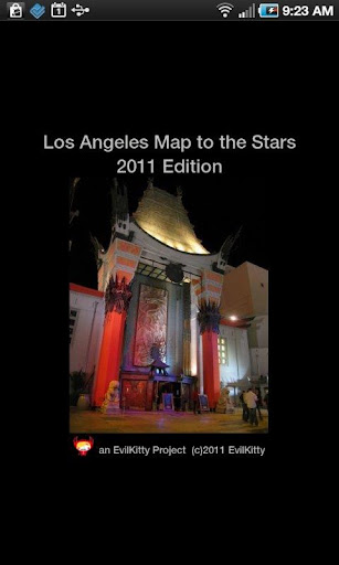 LA Movie Star Map