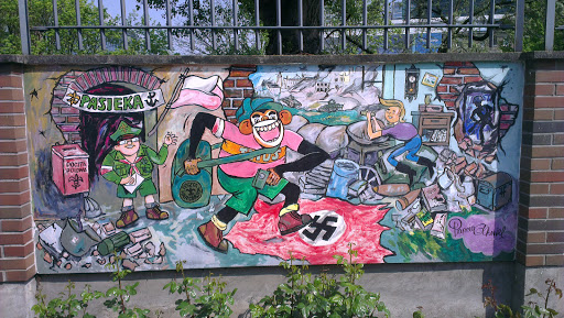 Warsaw Uprising Mural - Tytus