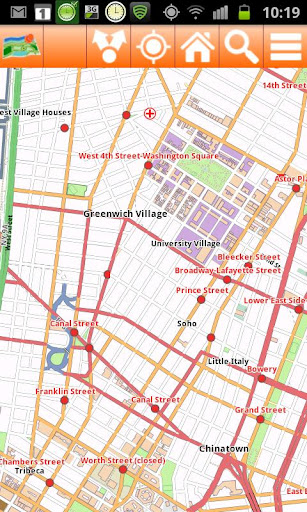 New York Offline mappa Map