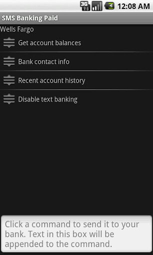 SMS Banking Paid