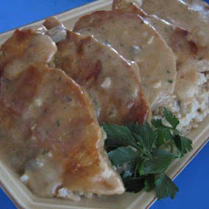 Creamy Ranch Pork Chops & Rice