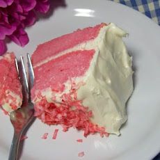 Pink Rose Cake