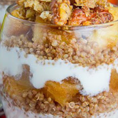 Apple Crumble Quinoa Parfait