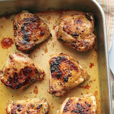 Roasted Chicken Thighs