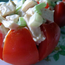 Chicken Salad Stuffed Tomatoes