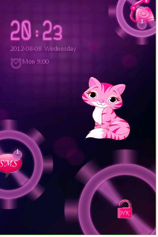 Kitty Live Wallpaper Go Locker