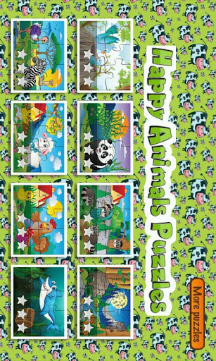 Happy Animals Puzzles