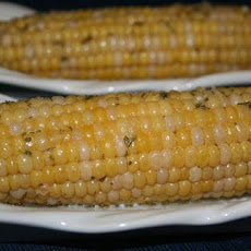 Corn on the Cob With Garlic Herb Butter (Crock Pot)