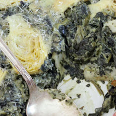 Spinach, Artichoke & Cream Cheese Casserole