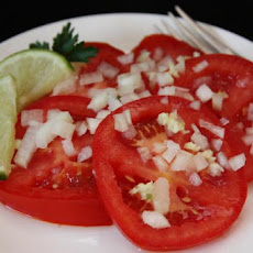 Tomato Salad -(Saladi Ya Nyanya)