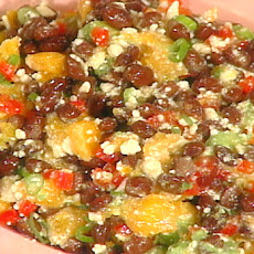Black Bean, Tropical Fruit and Queso Blanco Salsa