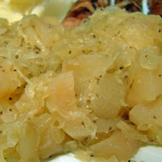 Baked Sauerkraut With Apples