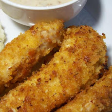 Coated Chicken  Strips With a Twist