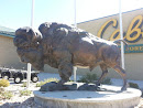 Giant Bison Statue