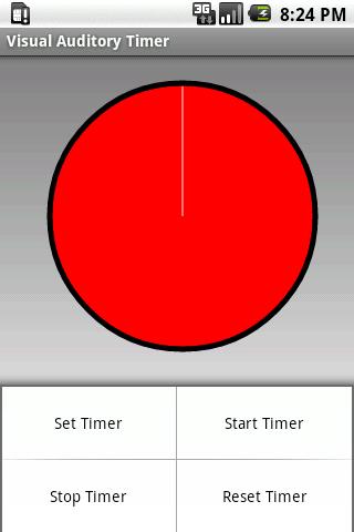 Visual Auditory Timer