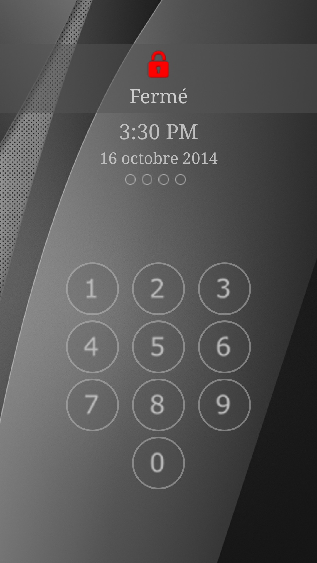 Android application App Lock (Keypad) screenshort