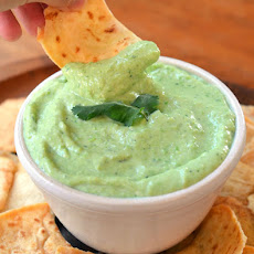 Creamy Tofu and Green Pea Dip