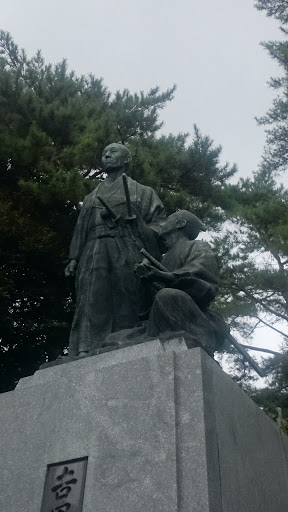 吉田松陰先生銅像(Yoshida Shoin teacher statue)
