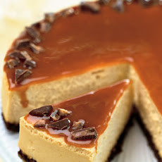 Toffee Crunch Caramel Cheesecake