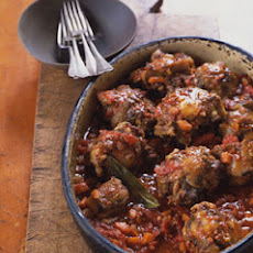 Spanish-Style Oxtails Braised with Chorizo