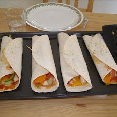 Salsa Ranch Chicken Wraps