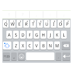 Emoji Keyboard+ White Theme Apk