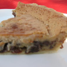 Raisin Sour Cream Pie