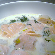Very Simple Salmon Chowder