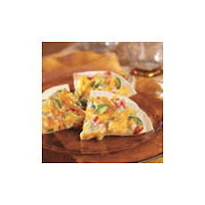 Vegetable Tortilla Triangles