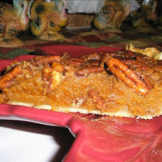 Pumpkin Pecan Pie