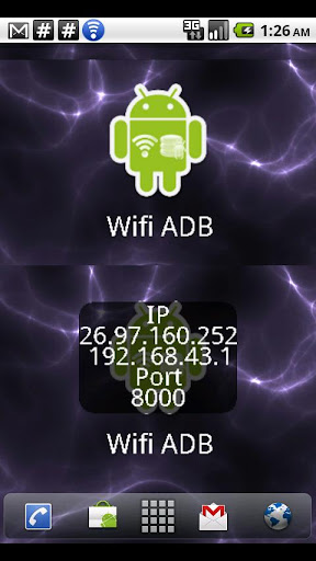 ADB over WIFI Widget