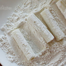 Skinny Baked Mozzarella Sticks