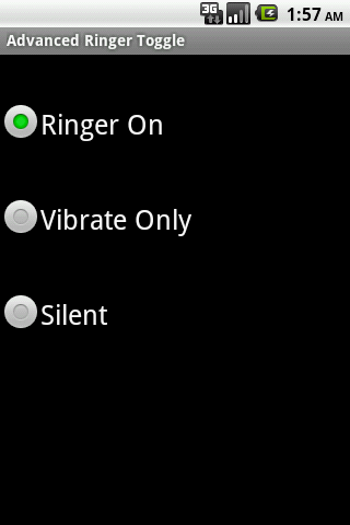 Advanced Ringer Toggle