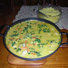 Bubba Gump's Creamy Shrimp Curry