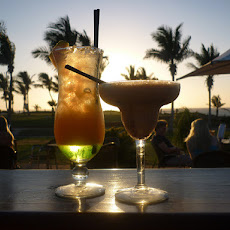 Summer Sunset Cocktail