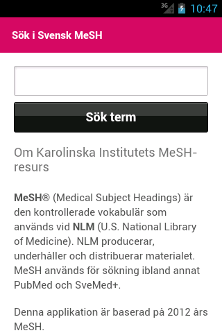 Svensk MeSH