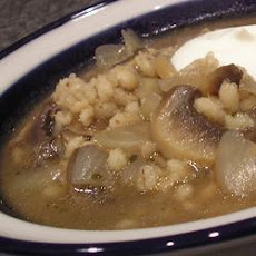 Mushroom Barley Soup