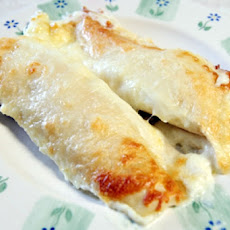 Chicken Enchiladas Creamy White Sauce