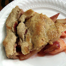 Kelly's Apple-Strawberry-Rhubarb Pie