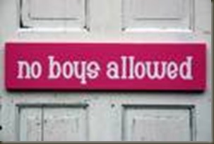 no boys allowed