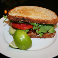 Avocado ~ B.A.T. Bacon, Arugula and Tomato with Lime