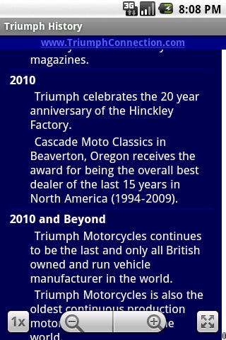 免費下載書籍APP|Triumph Motorcycle History app開箱文|APP開箱王