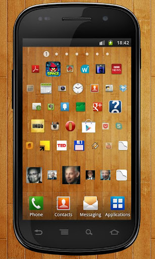 Imgy app folder widget