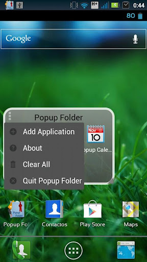 Popup Folder