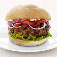 Manchego-Stuffed Pork Burgers
