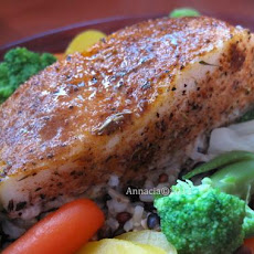 Spicy Baked Cod