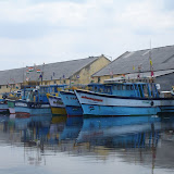 Flag filled boats