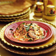 Grilled Beef with Mashed Potatoes and Chipotle Cream
