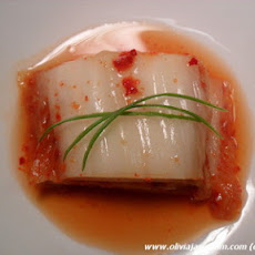 Kimchi (Spicy Fermented Cabbage)