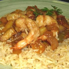 Gazpacho Shrimp Saute